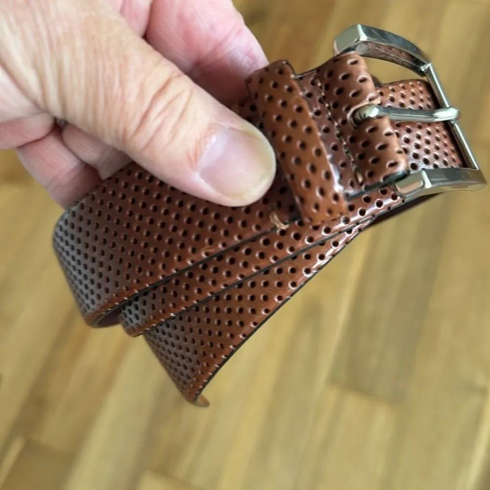 Daniele Marinelli leather belt